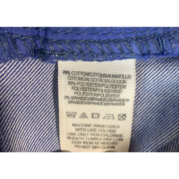 Free People - Two Toned Ombré Blue Jeans - Size 28 Pants - Picture 8 of 9